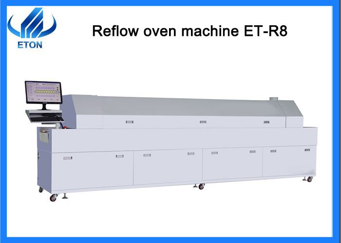 LED Reflow Oven 8 Zones For LED Assembly Line
