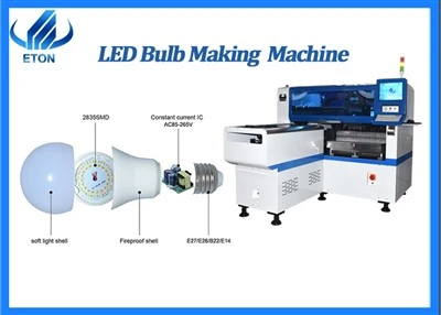 آلة صنع DOB LED 45000CPH Smt