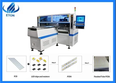 1M ضوء الشريط Make SMT Machine 250000cph